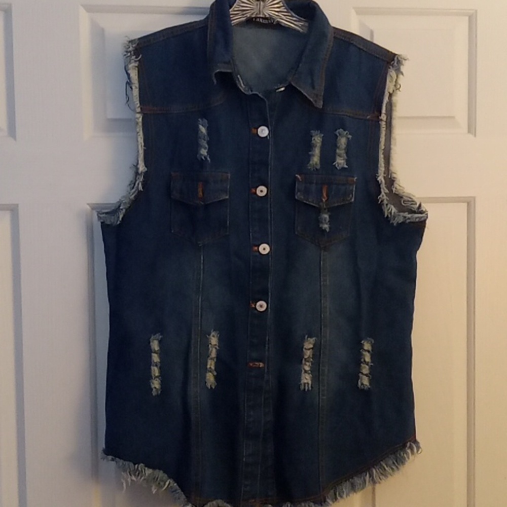 Tanming Jean Vest